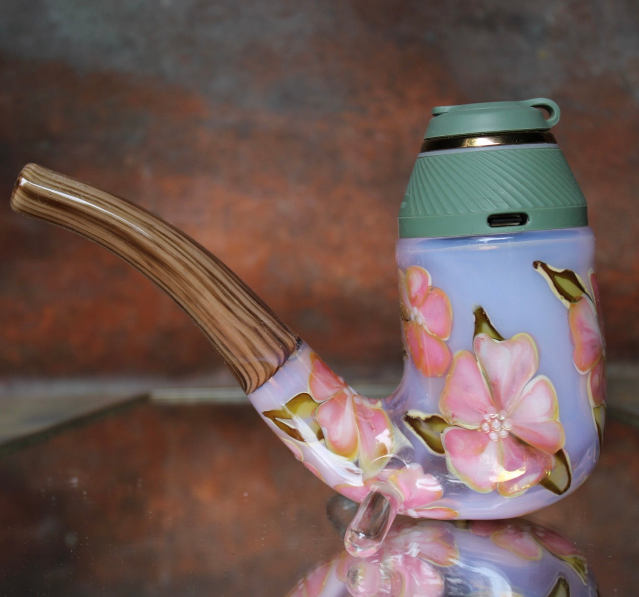 Pink opal vintage floral Proxy attachment