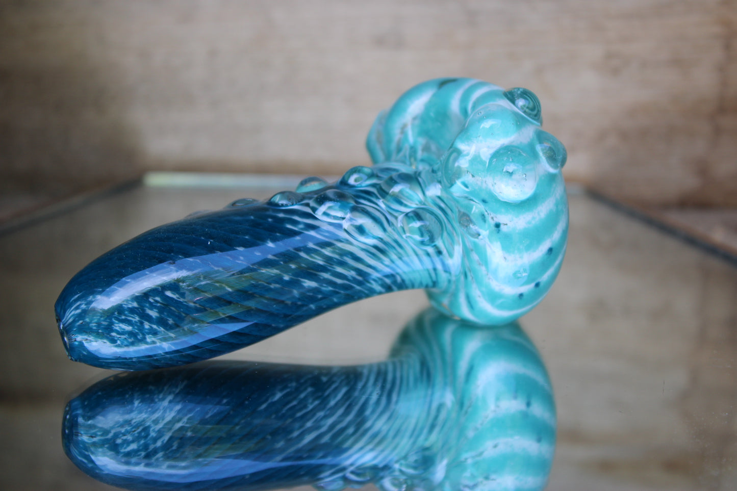 Mermaid Series- ocean tide glass pipe